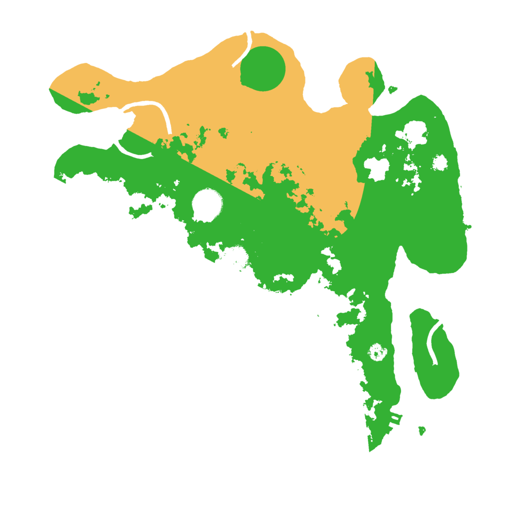 Biome Rust Map: Procedural Map, Size: 3000, Seed: 1653786434