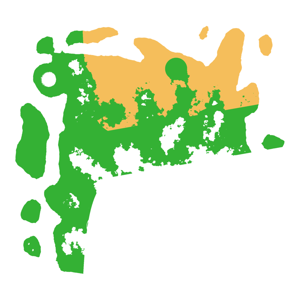 Biome Rust Map: Barren, Size: 3700, Seed: 1869183508