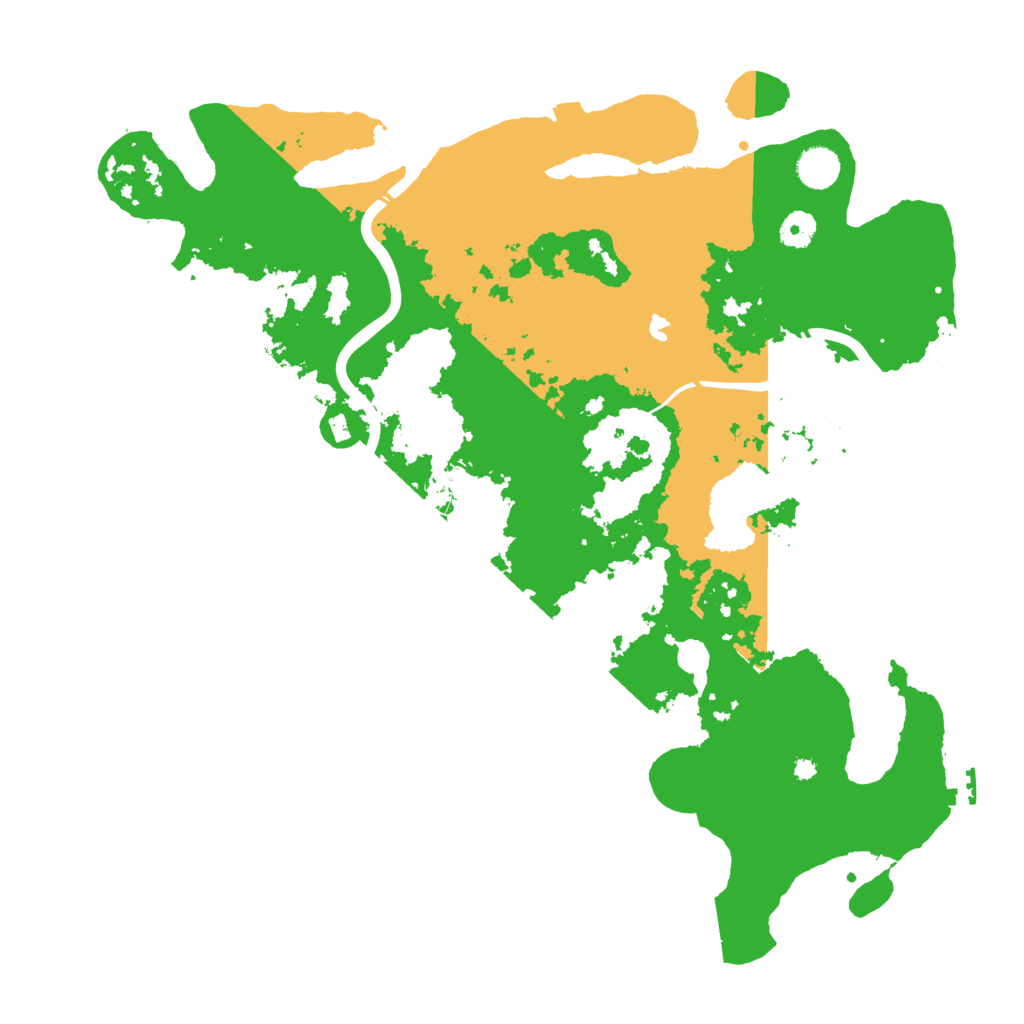 Biome Rust Map: Procedural Map, Size: 4250, Seed: 379249137