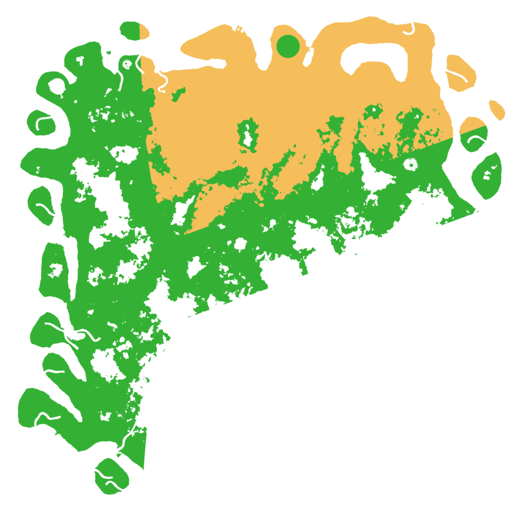 Biome Rust Map: Procedural Map, Size: 6000, Seed: 312881627