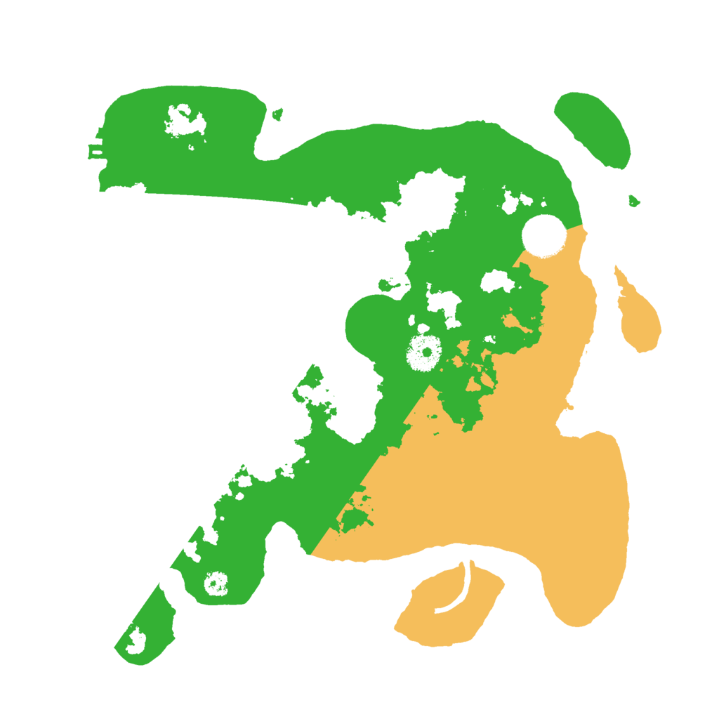 Biome Rust Map: Procedural Map, Size: 3000, Seed: 23221