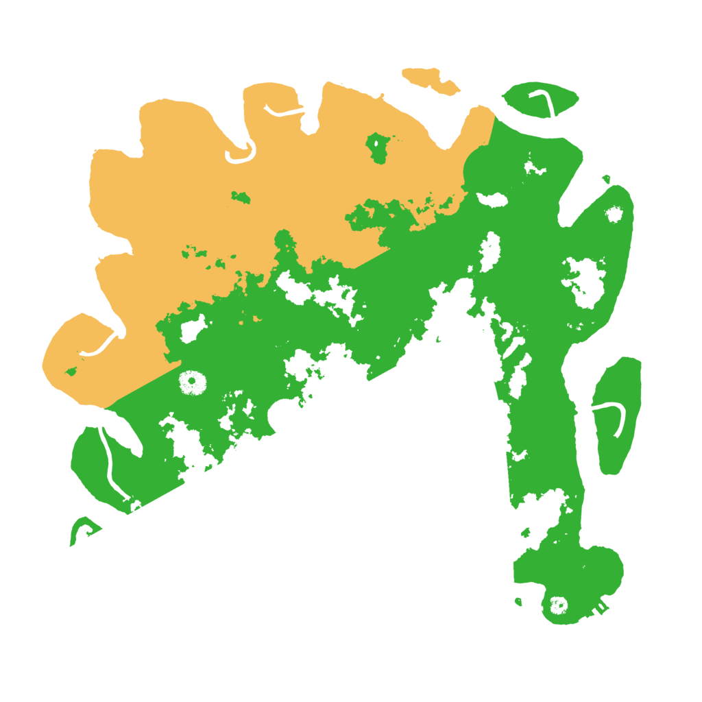 Biome Rust Map: Procedural Map, Size: 4000, Seed: 53478919