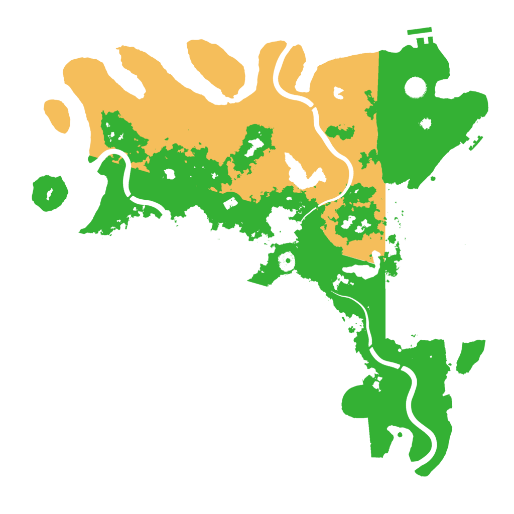 Biome Rust Map: Procedural Map, Size: 4250, Seed: 1004190730