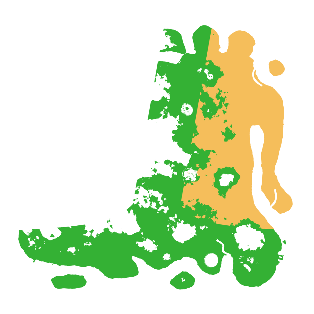 Biome Rust Map: Procedural Map, Size: 4000, Seed: 4446465