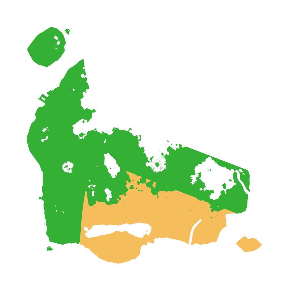 Biome Rust Map: Procedural Map, Size: 2700, Seed: 446811137