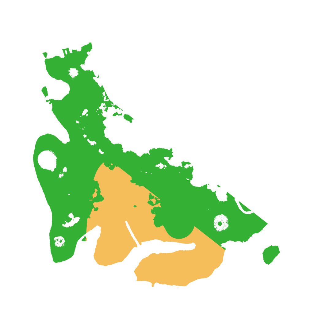 Biome Rust Map: Procedural Map, Size: 3000, Seed: 1674046820