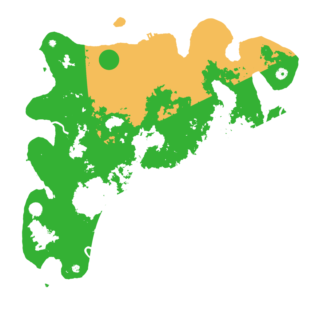 Biome Rust Map: Procedural Map, Size: 4096, Seed: 14131313