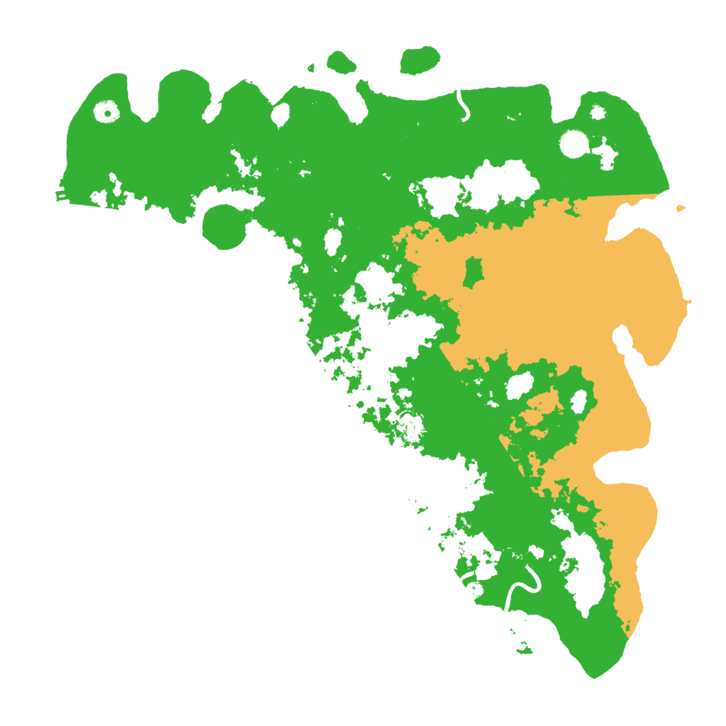 Biome Rust Map: Procedural Map, Size: 4500, Seed: 959393801