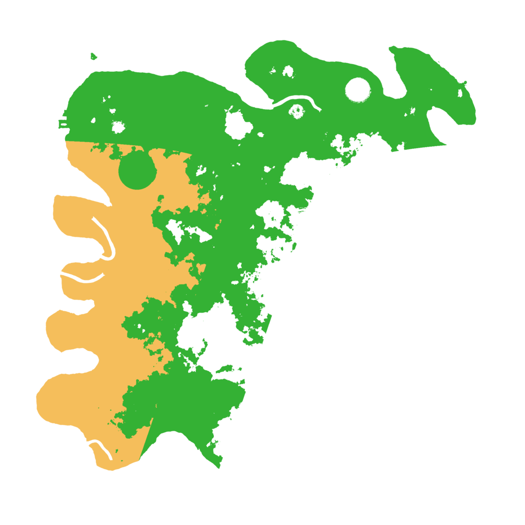 Biome Rust Map: Procedural Map, Size: 3750, Seed: 52047521