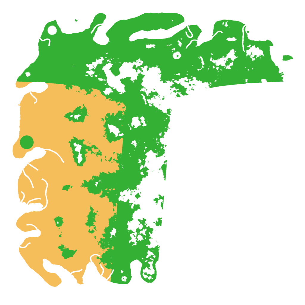 Biome Rust Map: Procedural Map, Size: 5900, Seed: 647268