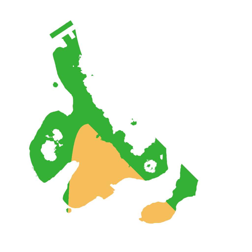 Biome Rust Map: Procedural Map, Size: 2000, Seed: 2007294245