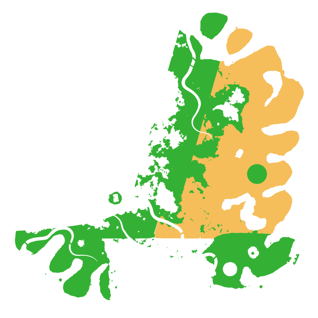 Biome Rust Map: Procedural Map, Size: 4250, Seed: 2479264