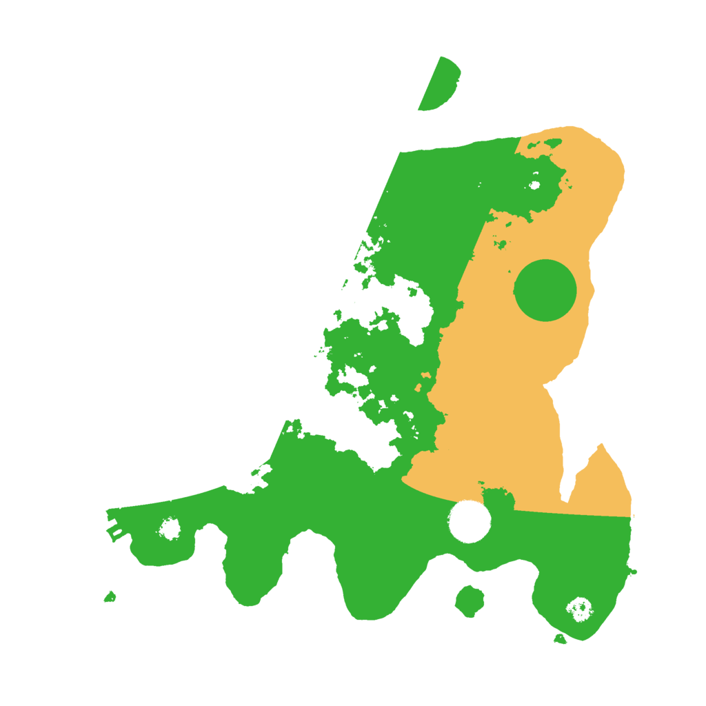 Biome Rust Map: Procedural Map, Size: 3000, Seed: 11708786