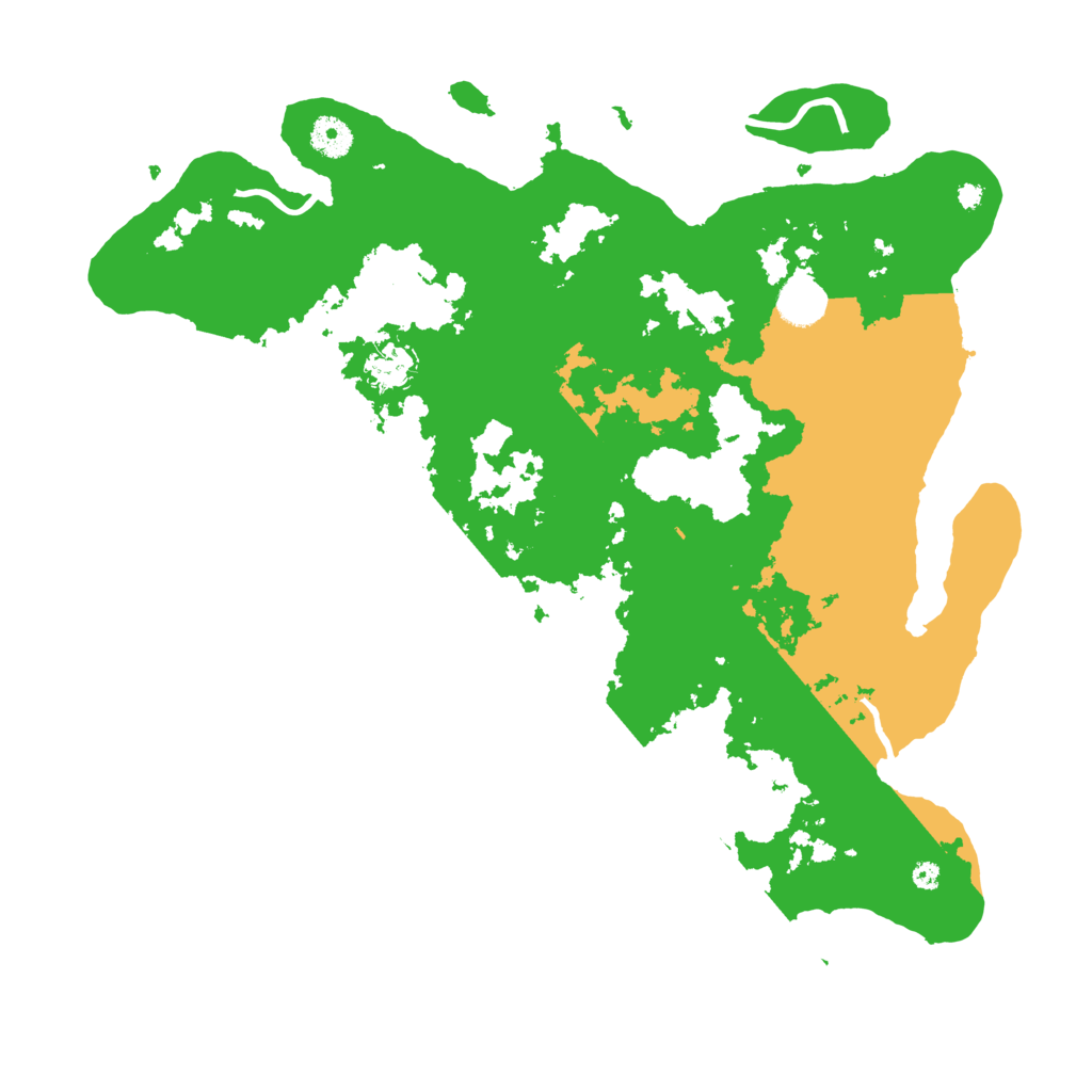 Biome Rust Map: Procedural Map, Size: 4000, Seed: 387154831