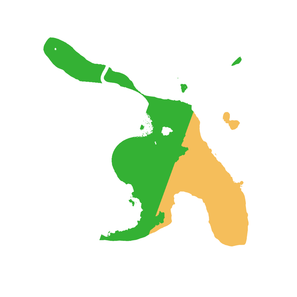 Biome Rust Map: Procedural Map, Size: 1850, Seed: 914597763