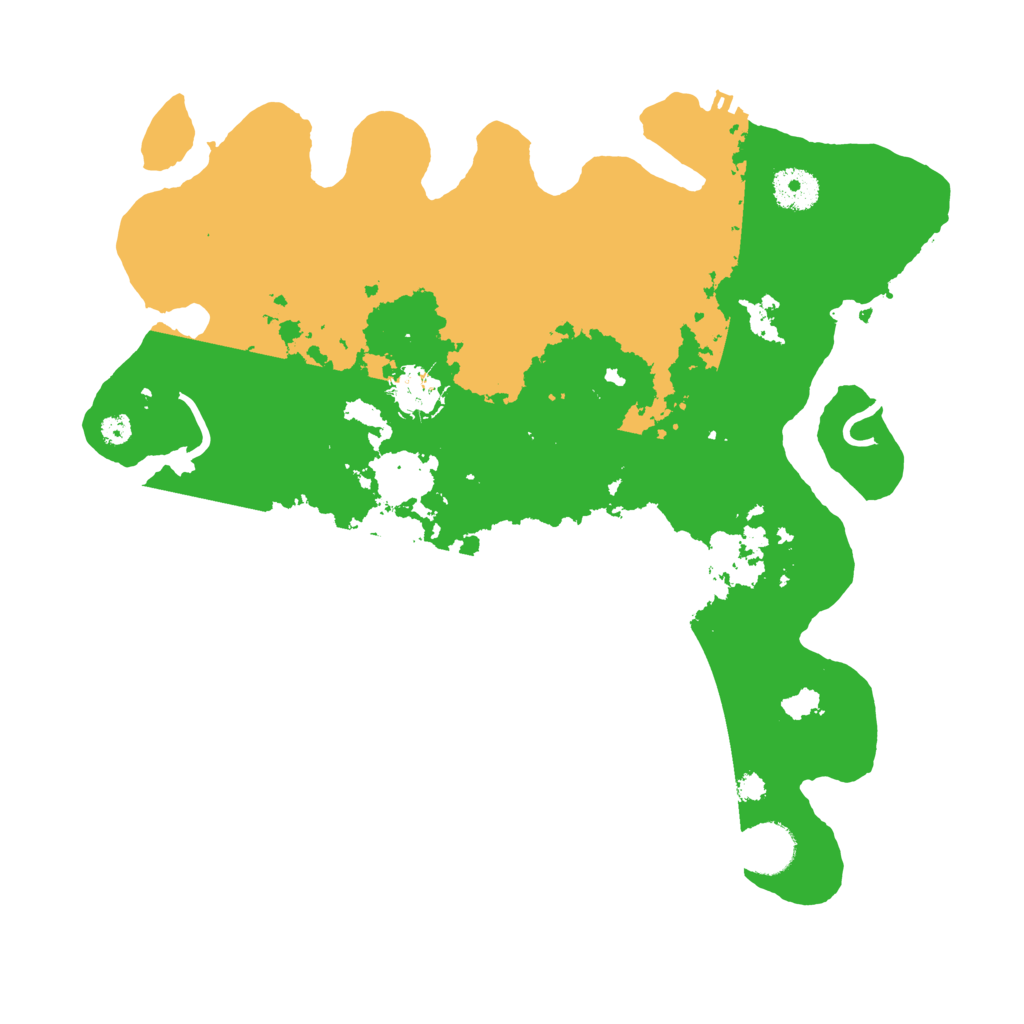 Biome Rust Map: Procedural Map, Size: 3500, Seed: 1083537406