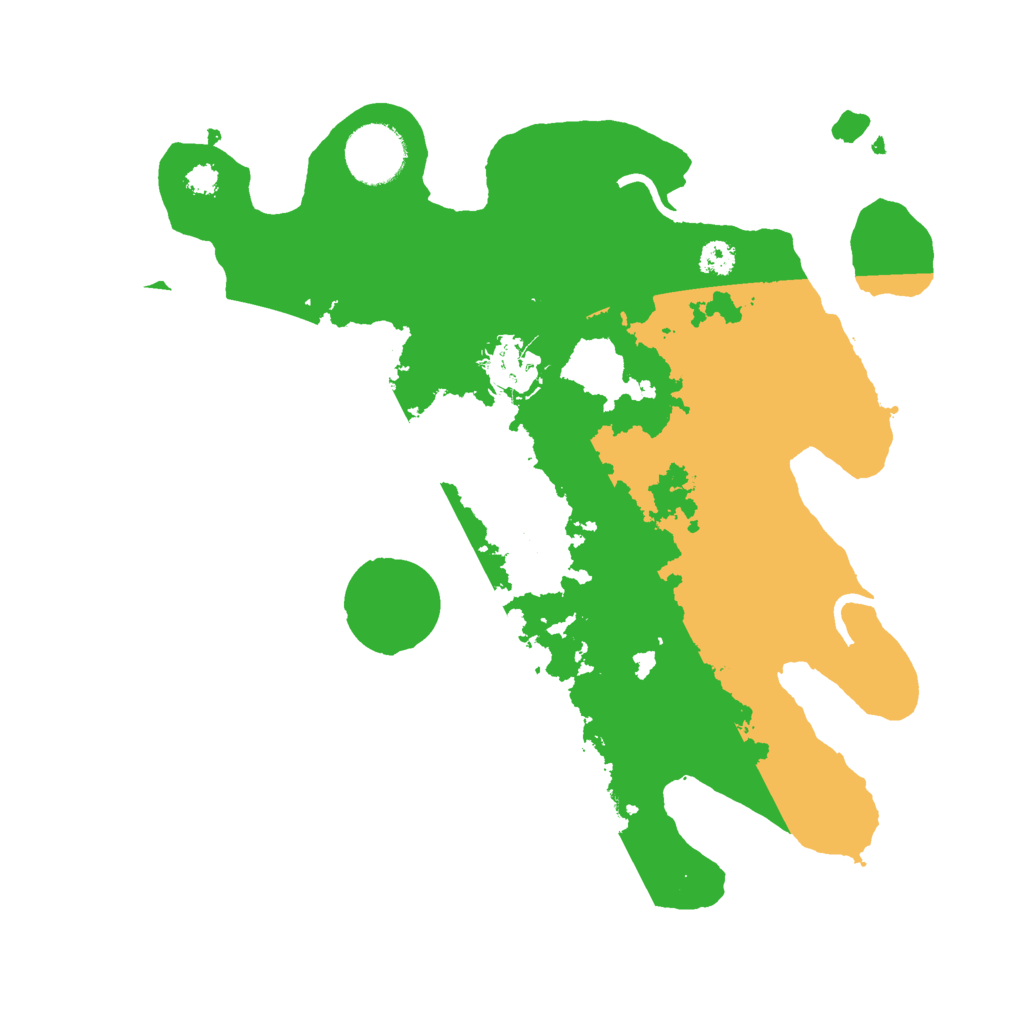 Biome Rust Map: Procedural Map, Size: 3000, Seed: 1042936014