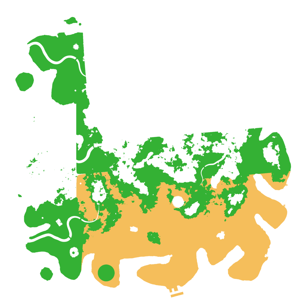 Biome Rust Map: Procedural Map, Size: 4800, Seed: 862619976