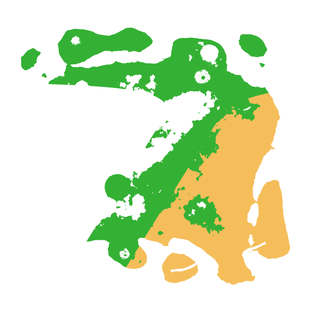 Biome Rust Map: Procedural Map, Size: 3250, Seed: 1416098697