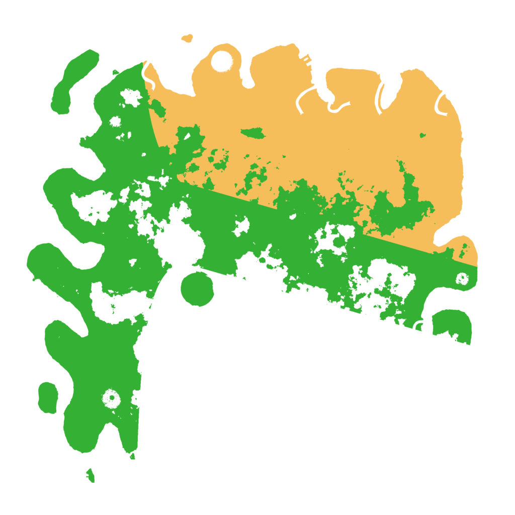 Biome Rust Map: Procedural Map, Size: 4250, Seed: 10275