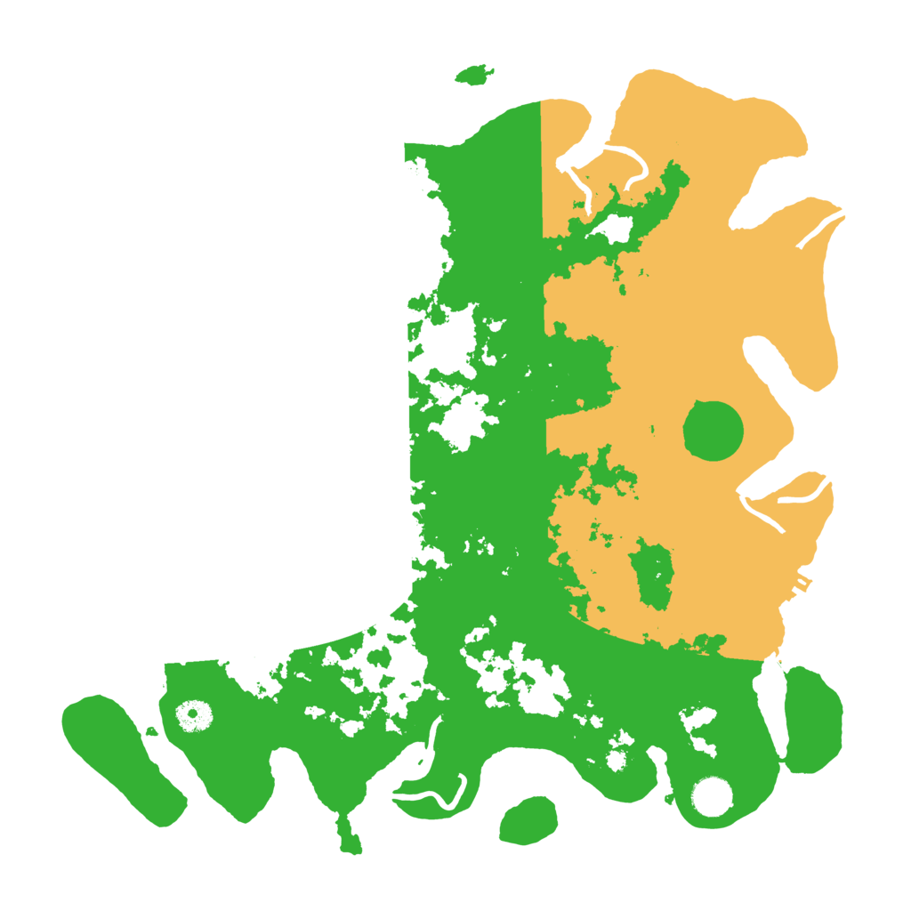 Biome Rust Map: Procedural Map, Size: 4000, Seed: 4113