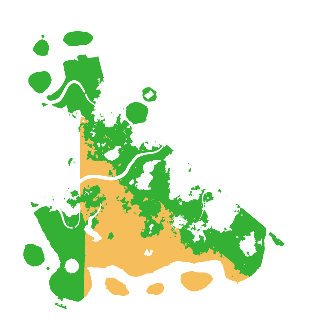 Biome Rust Map: Procedural Map, Size: 4000, Seed: 718459635