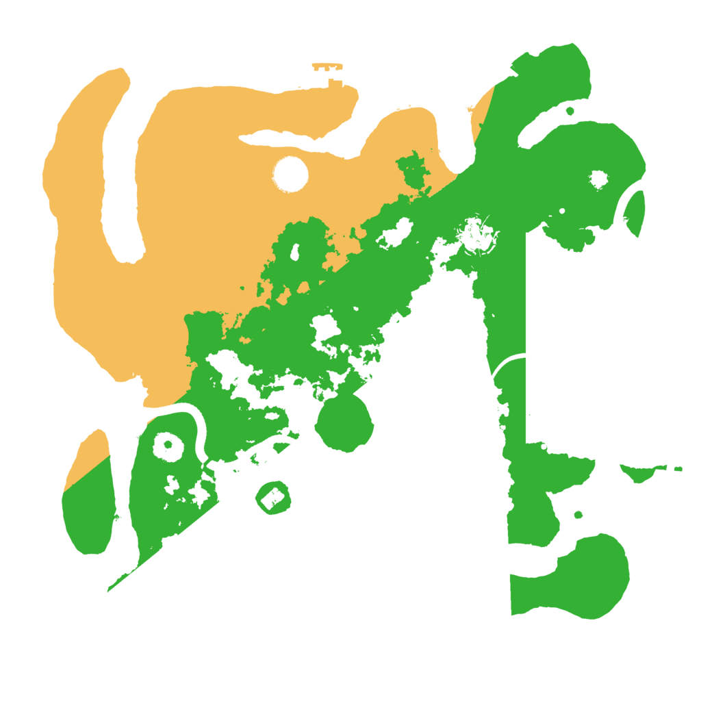 Biome Rust Map: Procedural Map, Size: 3500, Seed: 256022380