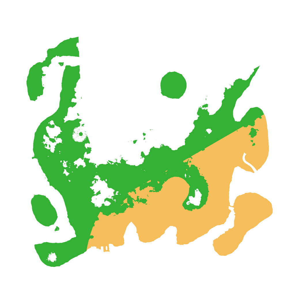 Biome Rust Map: Procedural Map, Size: 3000, Seed: 1187573325