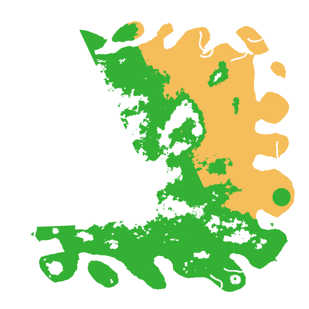 Biome Rust Map: Procedural Map, Size: 4500, Seed: 442998904