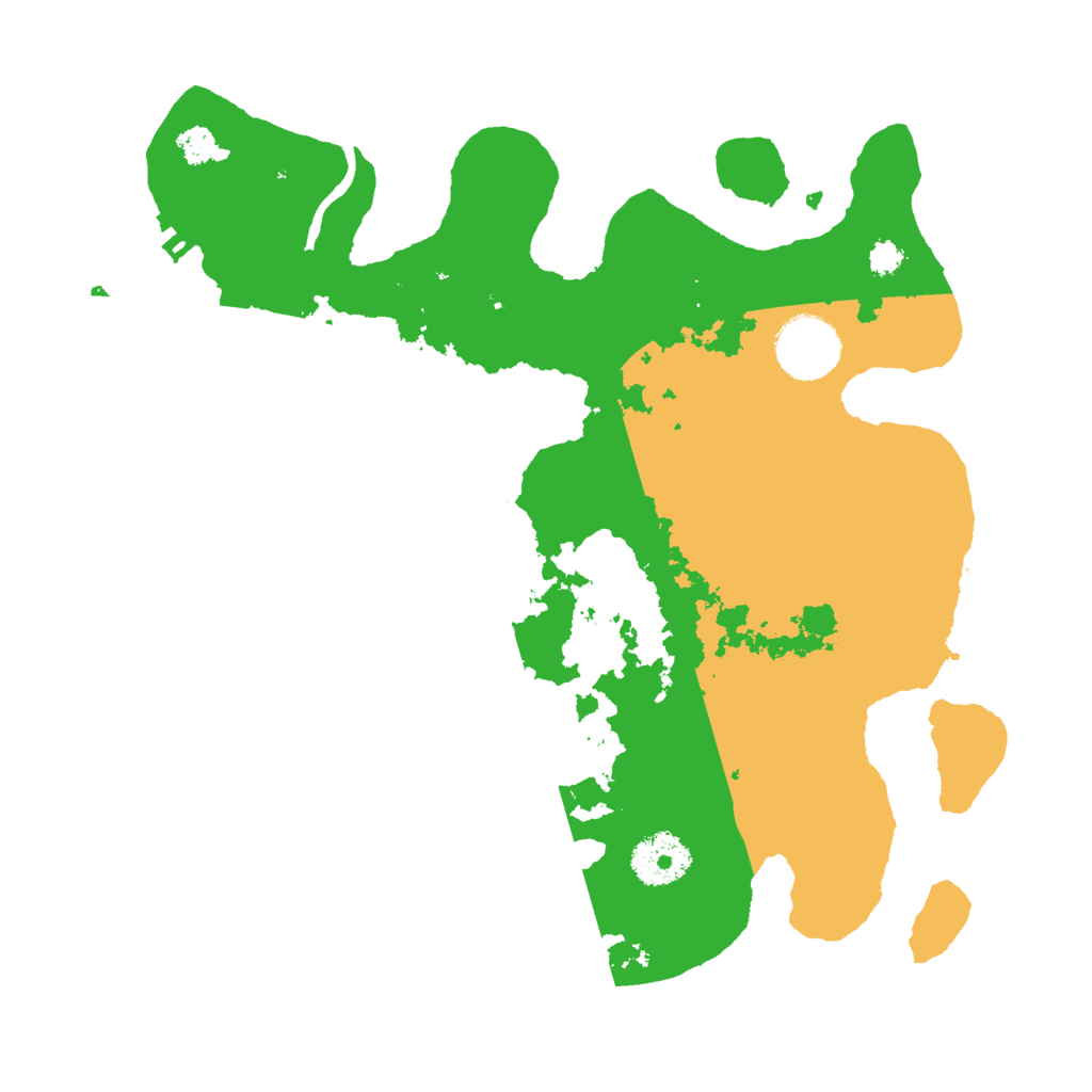 Biome Rust Map: Procedural Map, Size: 3000, Seed: 1874745263