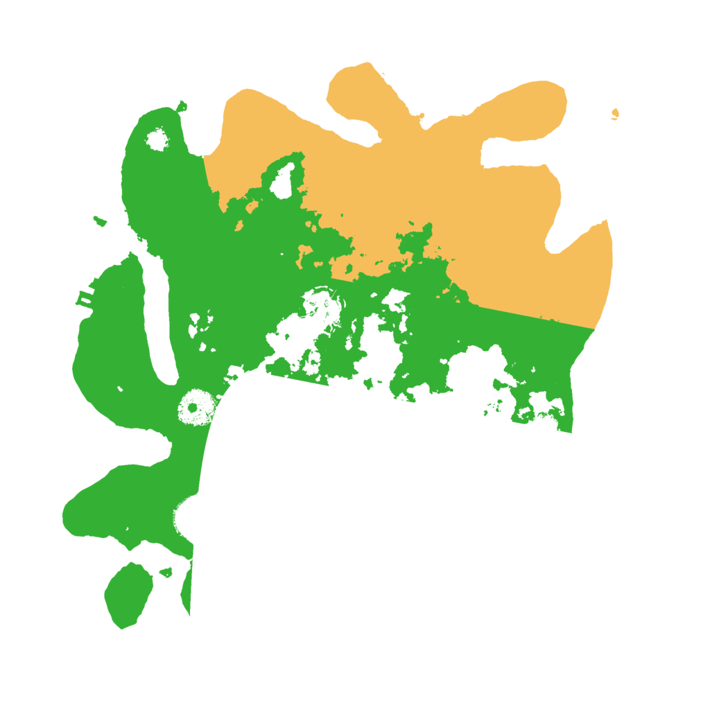 Biome Rust Map: Procedural Map, Size: 3000, Seed: 93272