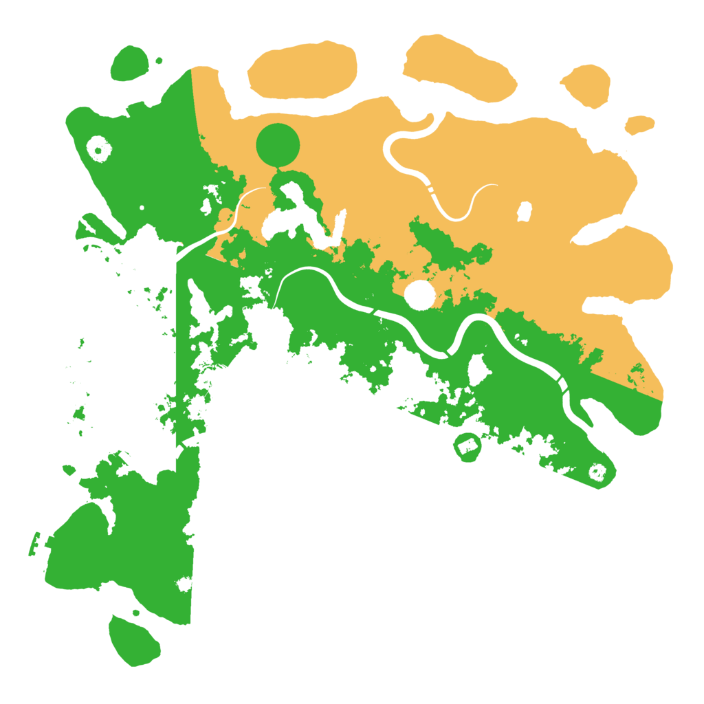 Biome Rust Map: Procedural Map, Size: 4250, Seed: 17549
