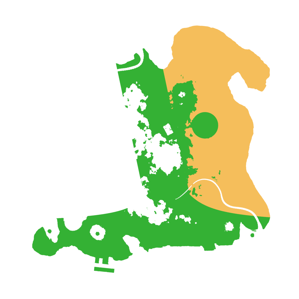 Biome Rust Map: Procedural Map, Size: 3000, Seed: 507583249