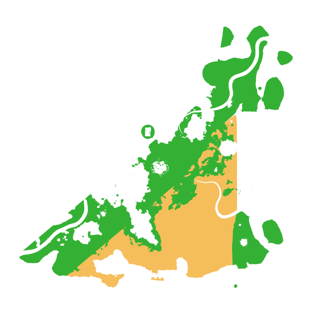 Biome Rust Map: Procedural Map, Size: 3750, Seed: 713090435