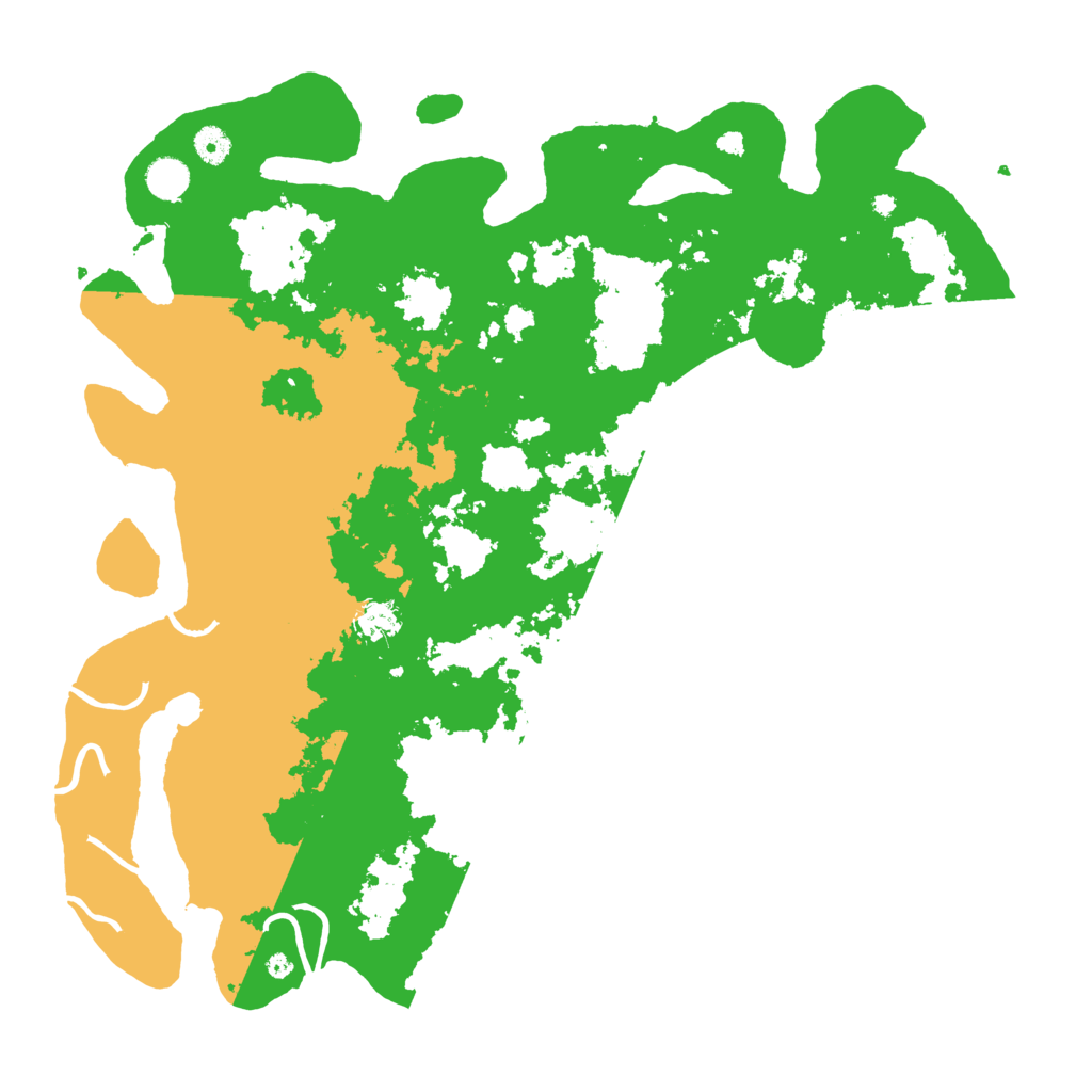 Biome Rust Map: Procedural Map, Size: 4500, Seed: 162847266