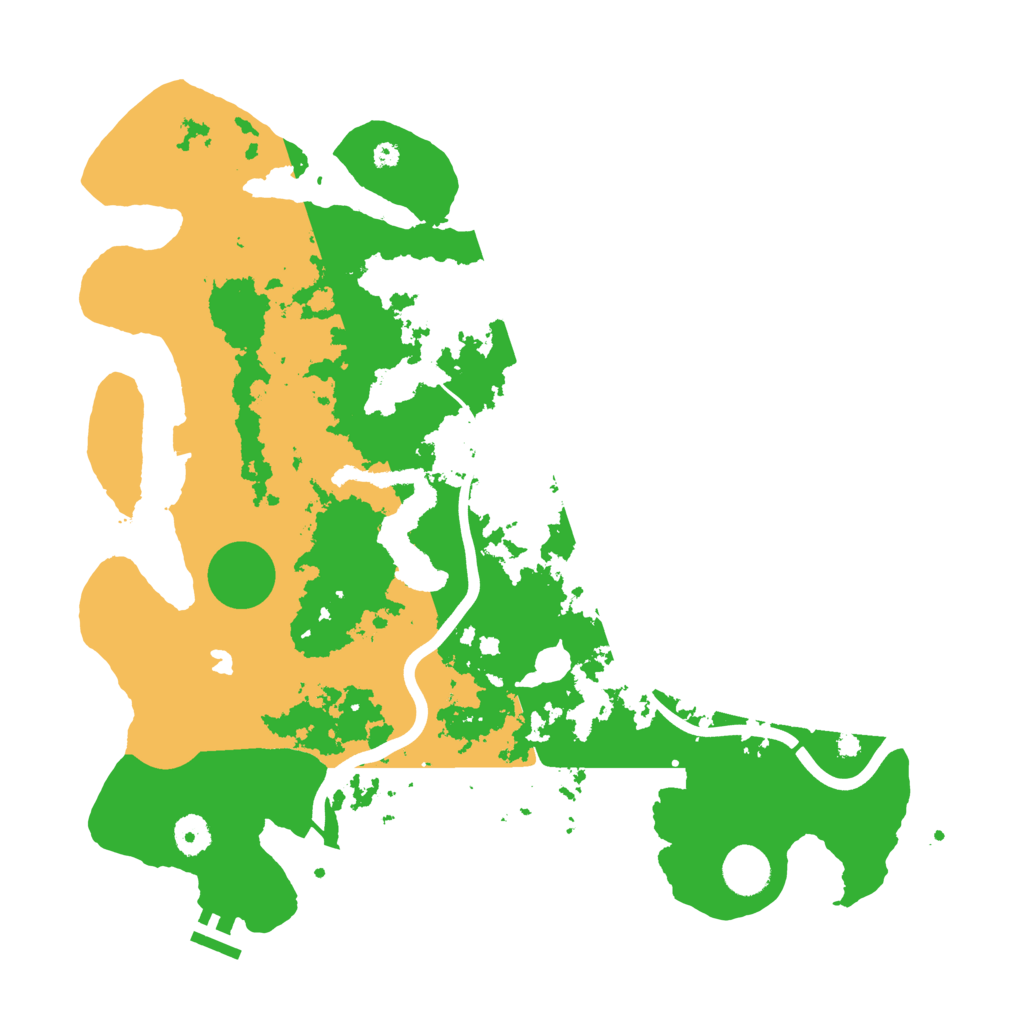 Biome Rust Map: Procedural Map, Size: 4000, Seed: 3252535