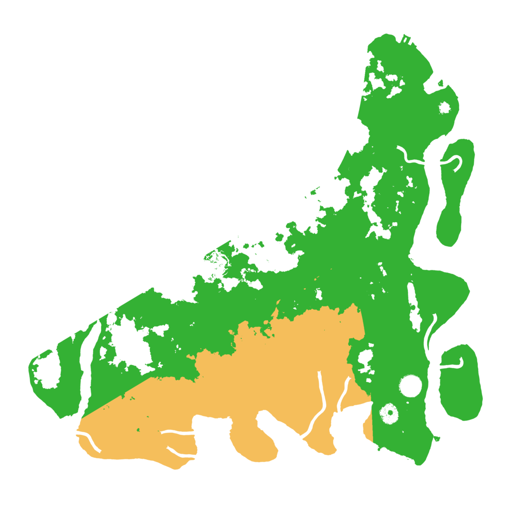 Biome Rust Map: Procedural Map, Size: 4000, Seed: 1231515