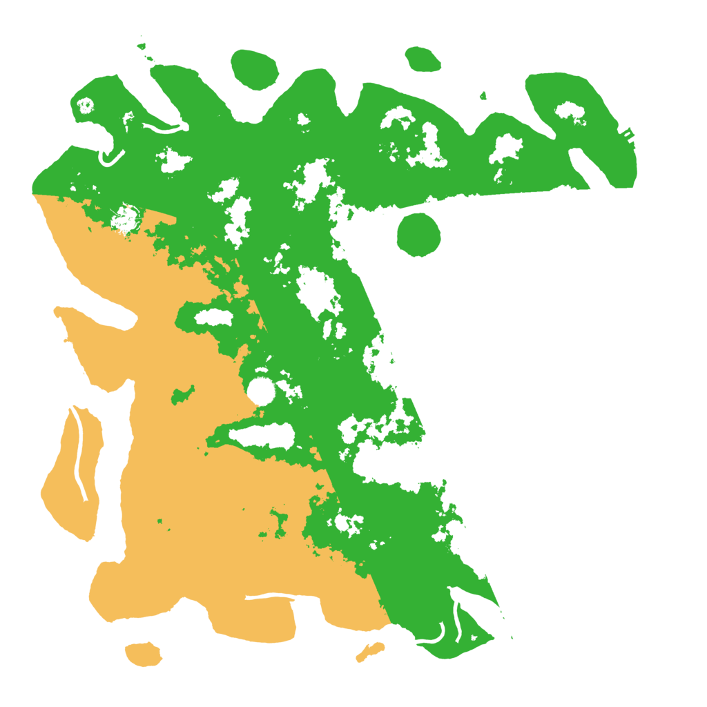 Biome Rust Map: Procedural Map, Size: 4500, Seed: 1336391252