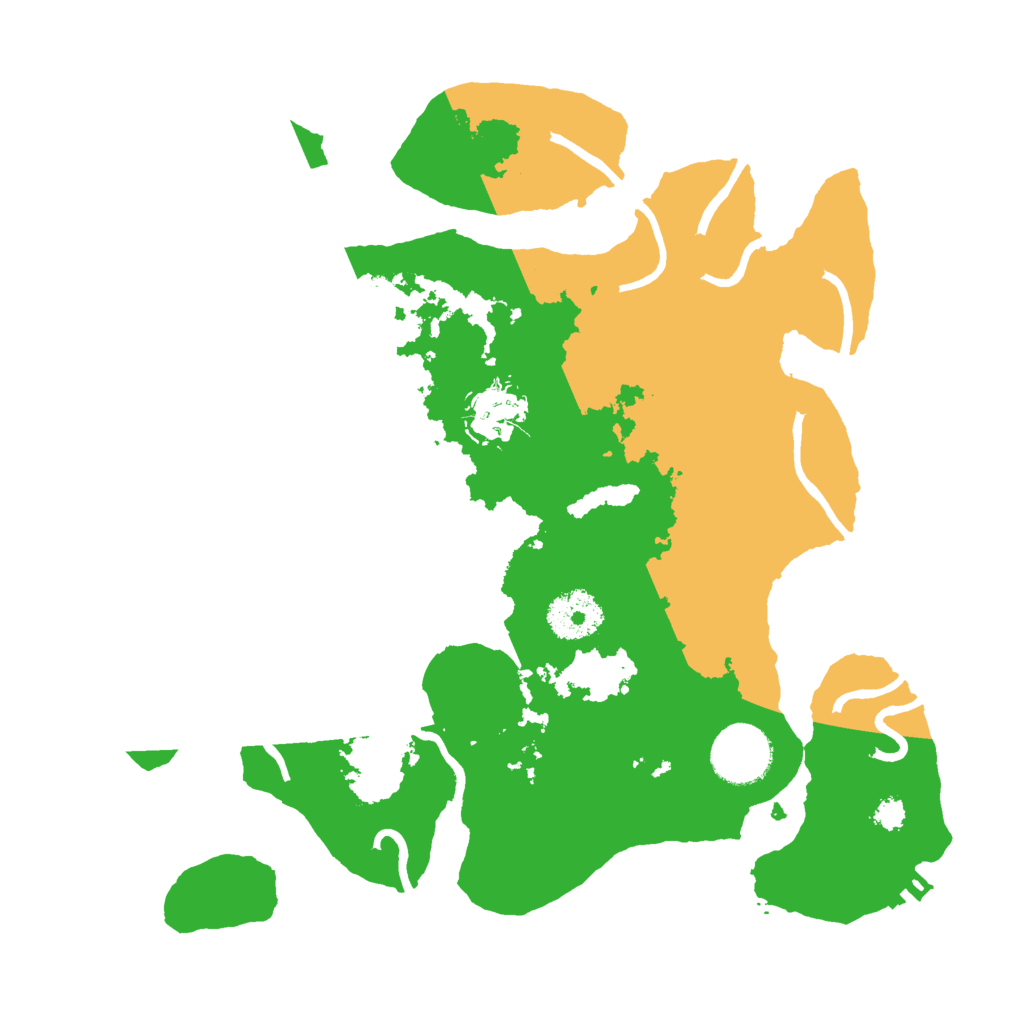 Biome Rust Map: Procedural Map, Size: 3000, Seed: 1155852115