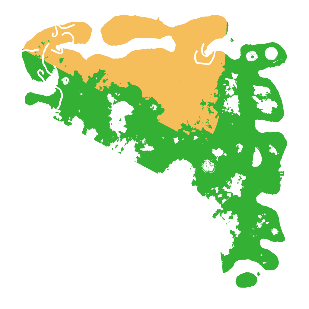 Biome Rust Map: Procedural Map, Size: 4300, Seed: 31578