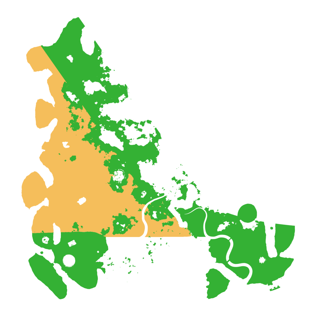 Biome Rust Map: Procedural Map, Size: 4500, Seed: 73085754