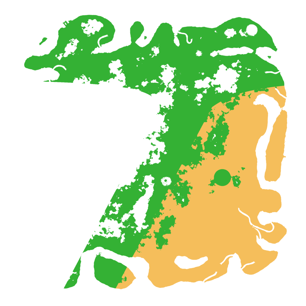 Biome Rust Map: Procedural Map, Size: 4800, Seed: 357045561