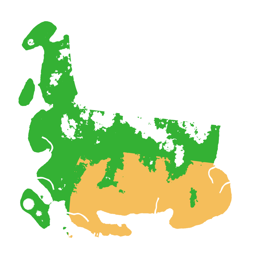 Biome Rust Map: Procedural Map, Size: 4000, Seed: 912284278