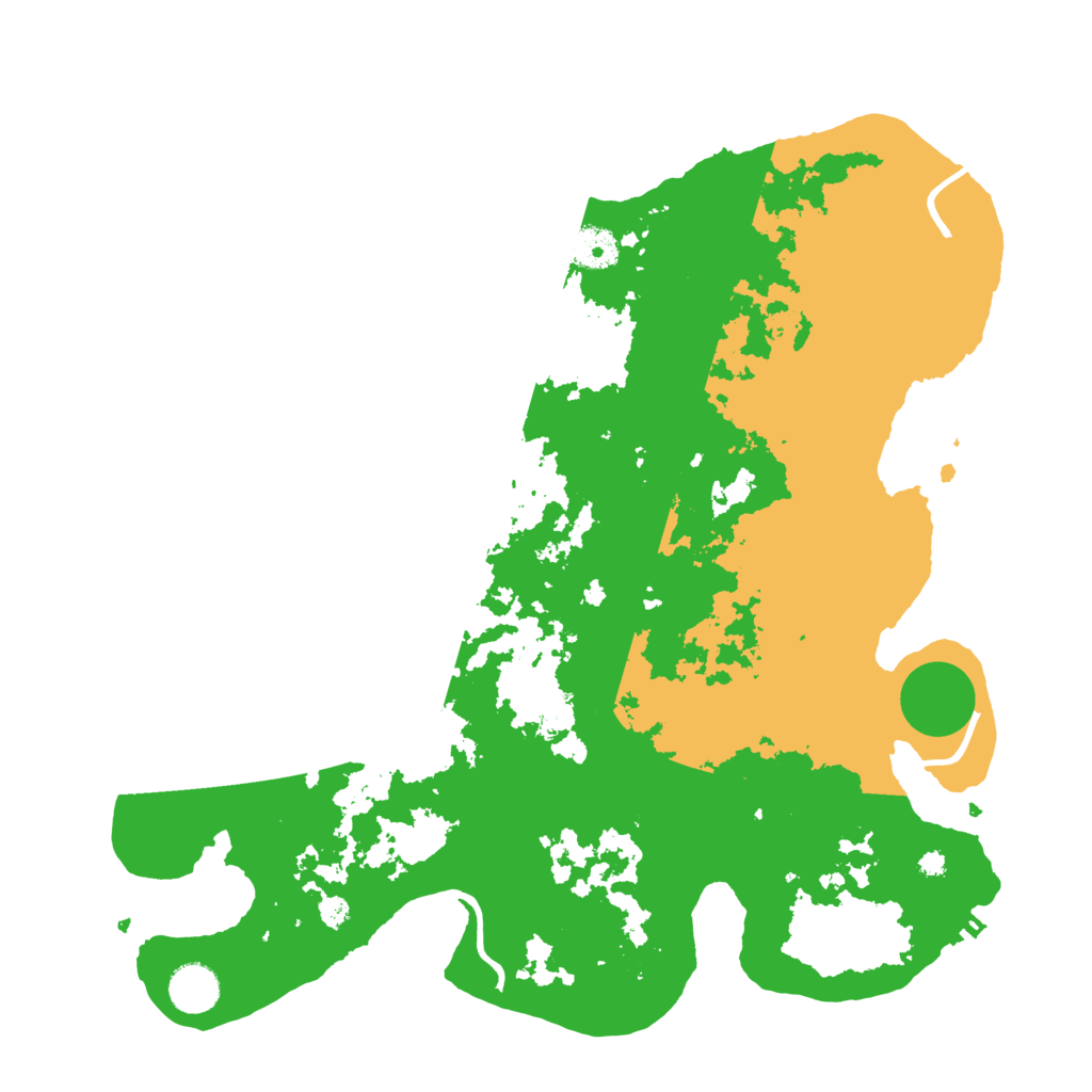 Biome Rust Map: Procedural Map, Size: 3850, Seed: 9282715