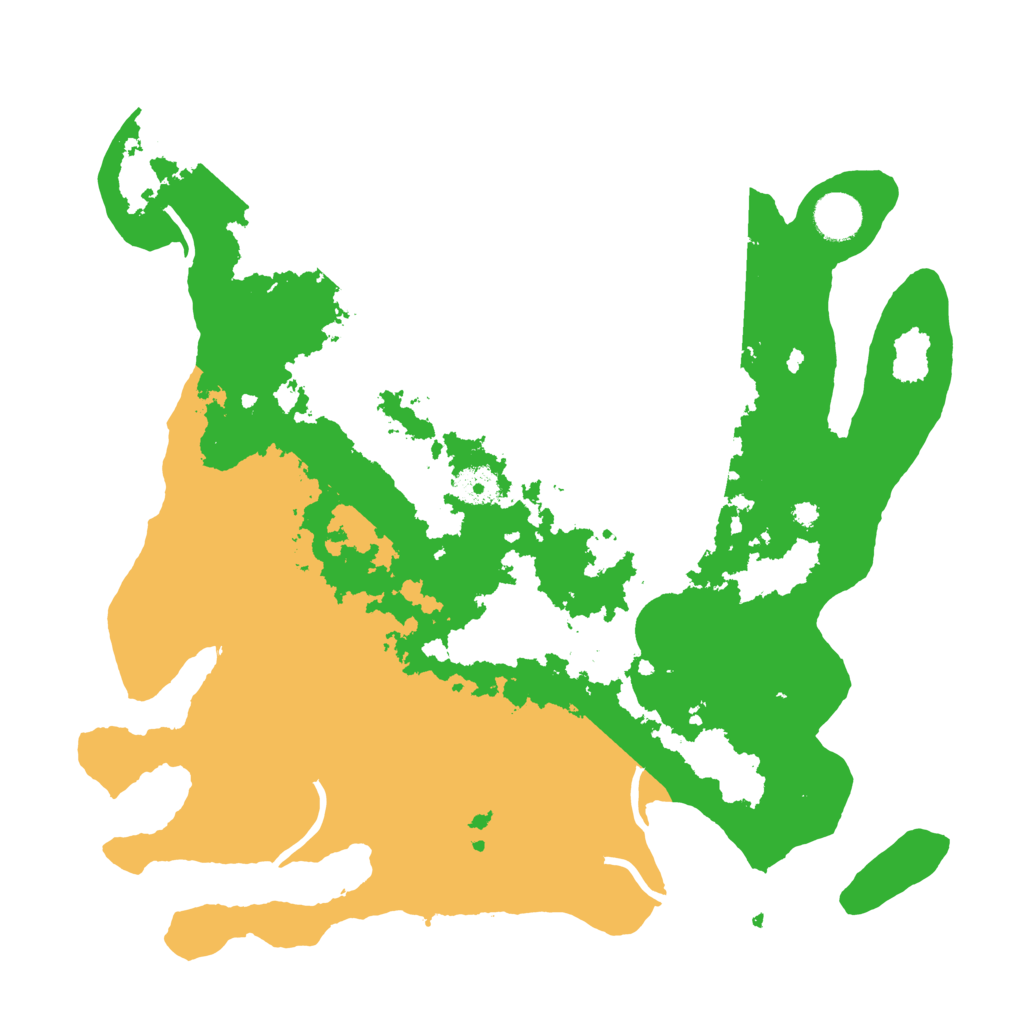 Biome Rust Map: Procedural Map, Size: 3750, Seed: 2039821935