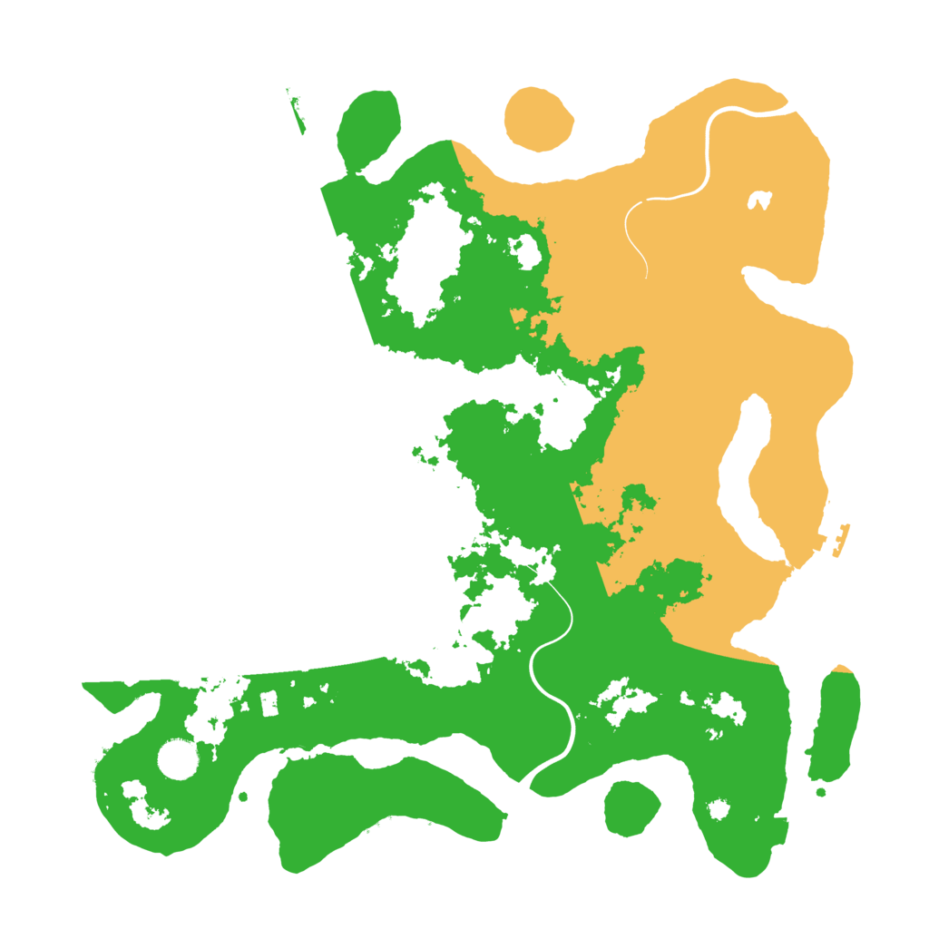 Biome Rust Map: Procedural Map, Size: 4000, Seed: 156274