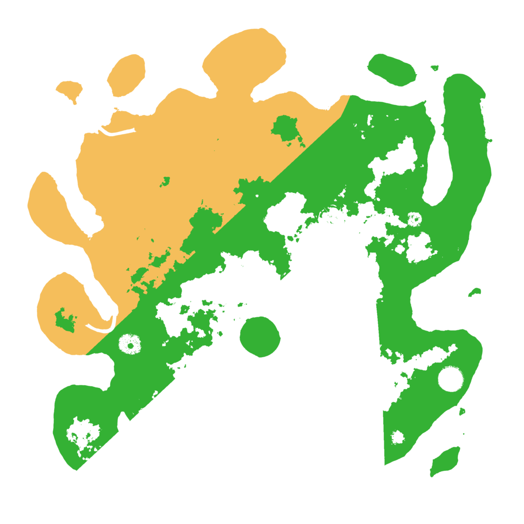 Biome Rust Map: Procedural Map, Size: 3650, Seed: 152023