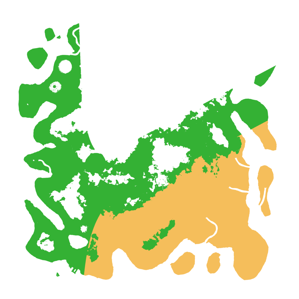 Biome Rust Map: Procedural Map, Size: 4000, Seed: 5091945