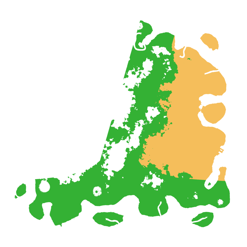 Biome Rust Map: Procedural Map, Size: 4000, Seed: 42824522