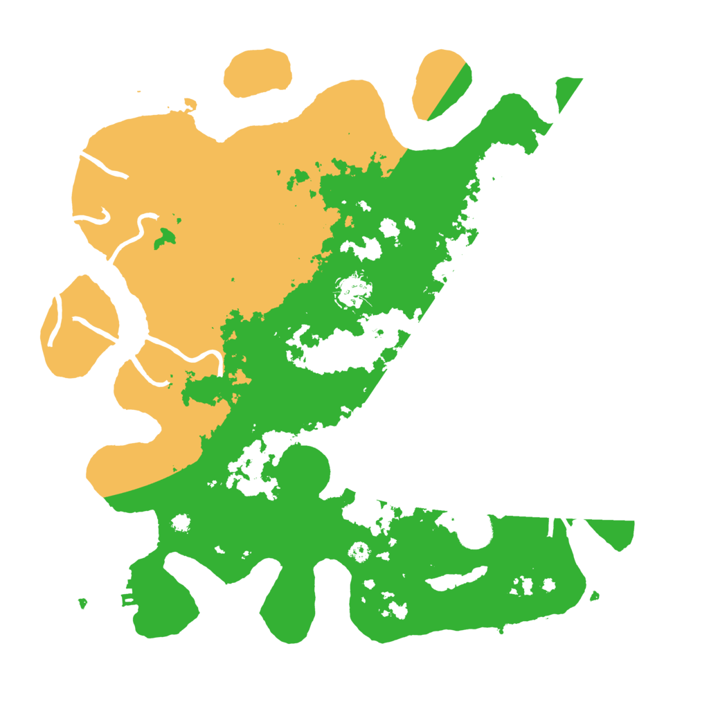 Biome Rust Map: Procedural Map, Size: 3550, Seed: 85494690
